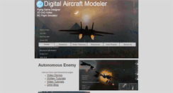 Desktop Screenshot of digitalaircraftmodeler.com